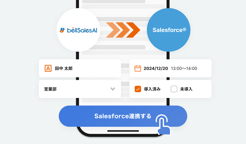 SalesforceAI入力